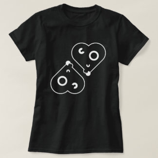 T-shirt Cœurs géométriques abstraits | Graphique symboliqu