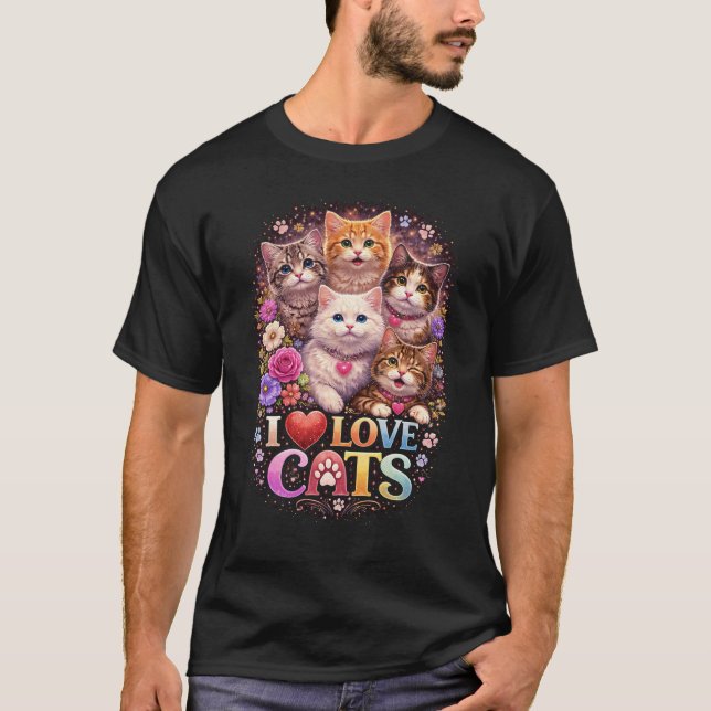 T-shirt Cœurs Parfaits Minuscules (Devant)
