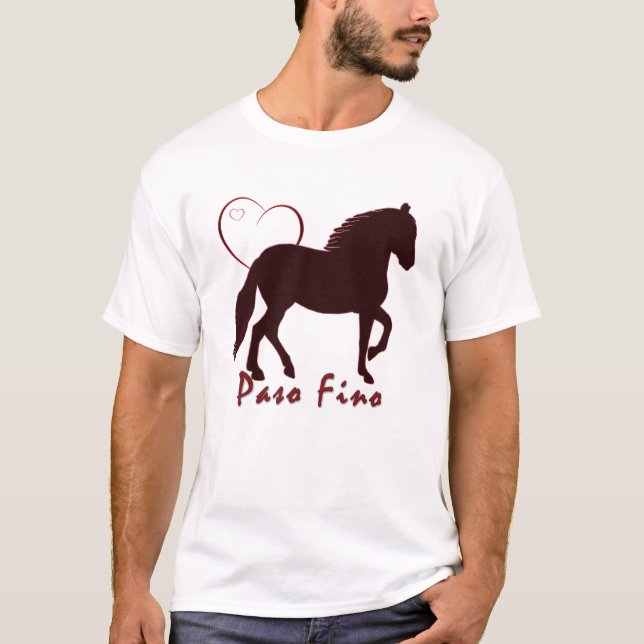 T-shirt Coeurs Paso Fino (Devant)