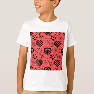 T-shirt Coeurs répétitifs