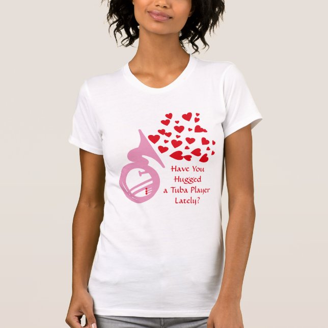 T-shirt Coeurs Tuba (Devant)