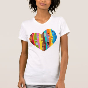 T-shirt Cœurs Unis