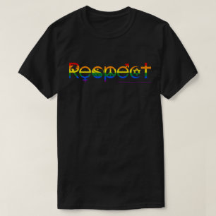 T-shirt Coexister dans le Respect Fierté Gay