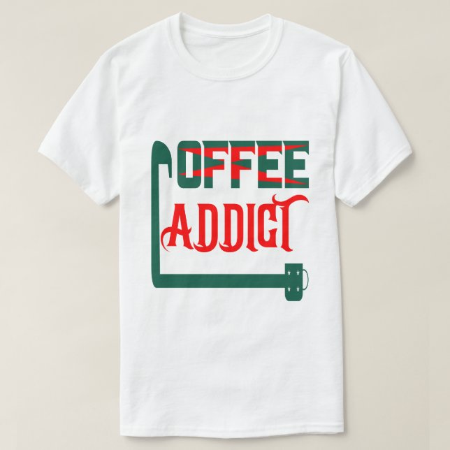 T-shirt Coffee Addcit (Design devant)