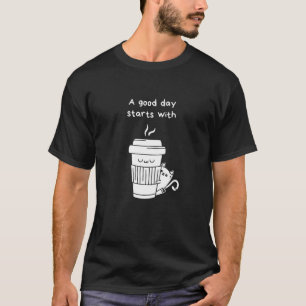 T-shirt Coffee and Jujitsu Design