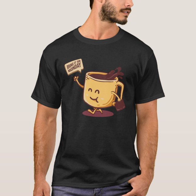 T-shirt Coffee Barista Coffee Drinker (Devant)