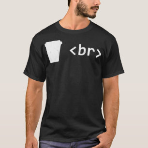 T-shirt Coffee Break for Software Developers - J'ai besoin