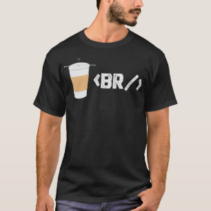 T-shirt Coffee Break Software Developer Computer Coding Co