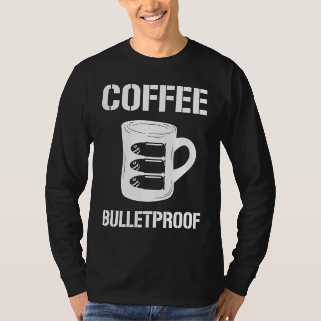 T-shirt Coffee Bulletproof  Keto Butter Oil Bullets (Devant)