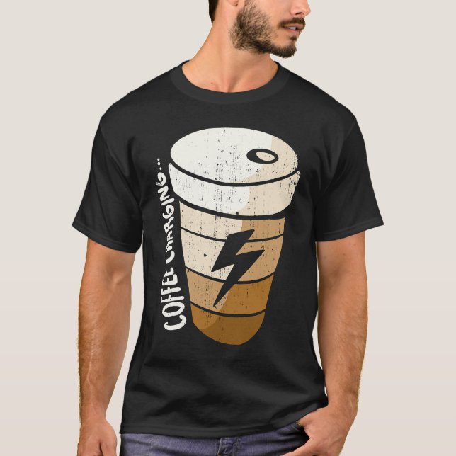 T-shirt Coffee Charging Mug Cute Coffee Or Tea Or Me  Cat (Devant)
