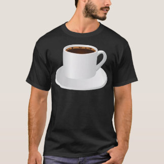 T-shirt Coffee coeur de caféine toxicomane