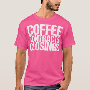 T-shirt Coffee Contracts - Clôture