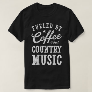 T-shirt Coffee & Country Music Vibes Tee