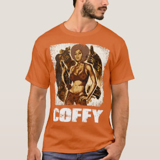 T-shirt Coffee Cream et Cleopatra Jones les années 70 Expl