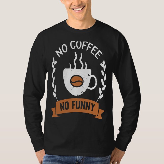 T-shirt Coffee  Espresso Barista Cappuccino Latte  1 (Devant)