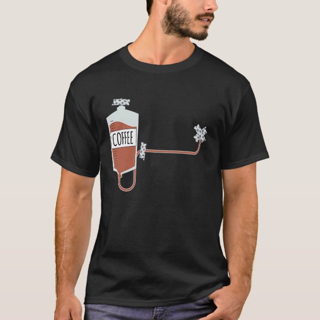 T-shirt Coffee Infusion Directly Into Your Heart  Coffee (Devant)