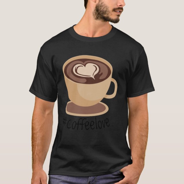 T-shirt Coffee Love Coffee Arabica Beans Barista Roasting  (Devant)