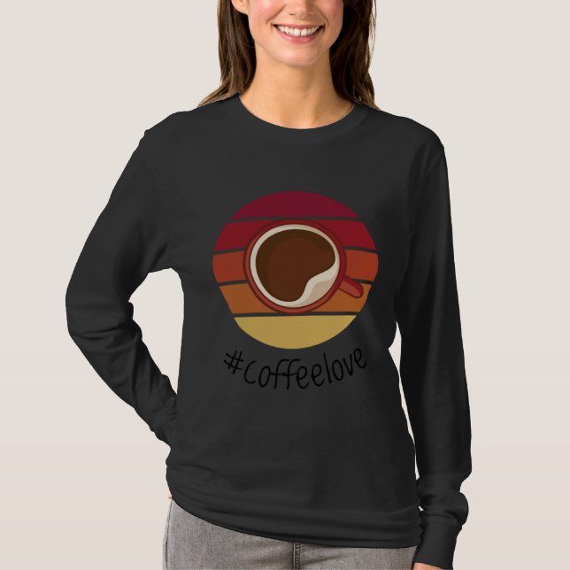 T-shirt Coffee Love Coffee Arabica Beans Barista Roasting  (Devant)