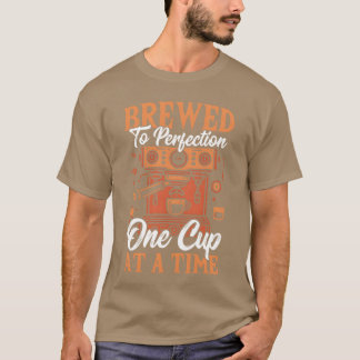 T-shirt Coffee Lover Home Caf Coffee Beans Home Barista re
