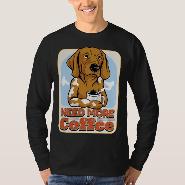 T-shirt Coffee Quote Coffee  Cappuccino I Love Coffee (Devant)