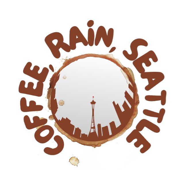 T-shirt Coffee Rain Seattle (Créateur téléchargé)