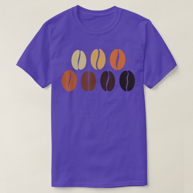 T-shirt Coffee Roasting Beans (Design devant)