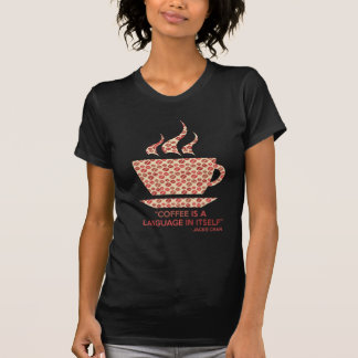 T-shirt Coffee t-shit avec phrase de Jackie Chan.