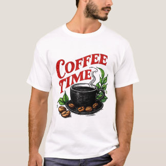 T-shirt Coffee Time 