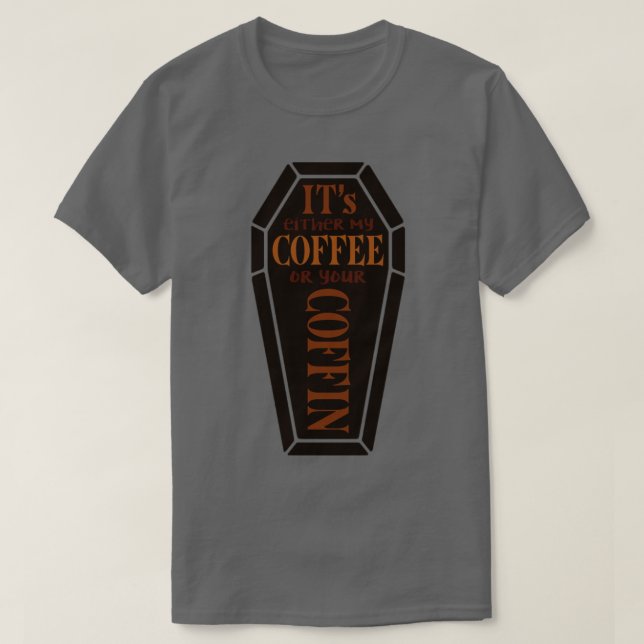 T-shirt Coffine (Design devant)