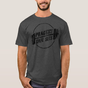 T-shirt Coffre-fort Exercice Fitness Motivation Salle de g