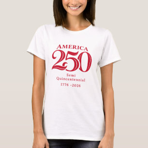 T-shirt Coffret personnalisé America 250 Semiquincentenair