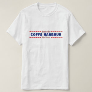 T-shirt COFFS HARBOUR - ma maison - l'Australie ; Coeurs