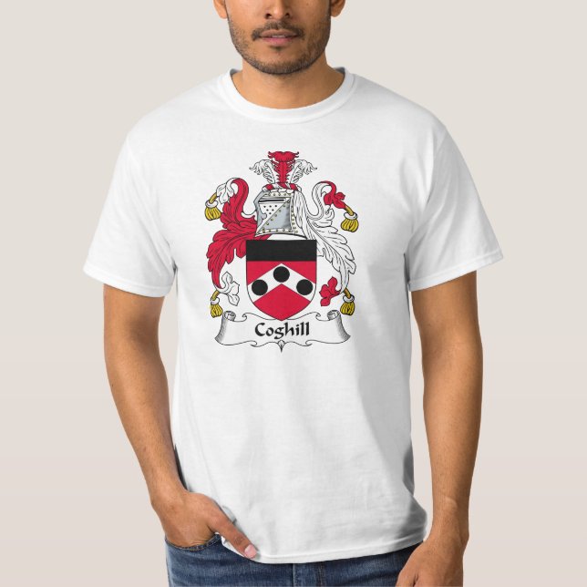 T-shirt Coghill Family Crest (Devant)