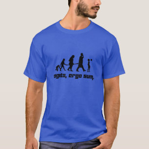 T-shirt Cogito, donc somme