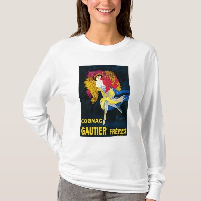 T-shirt Cognac Gautier PosterFrance promotionnel (Devant)