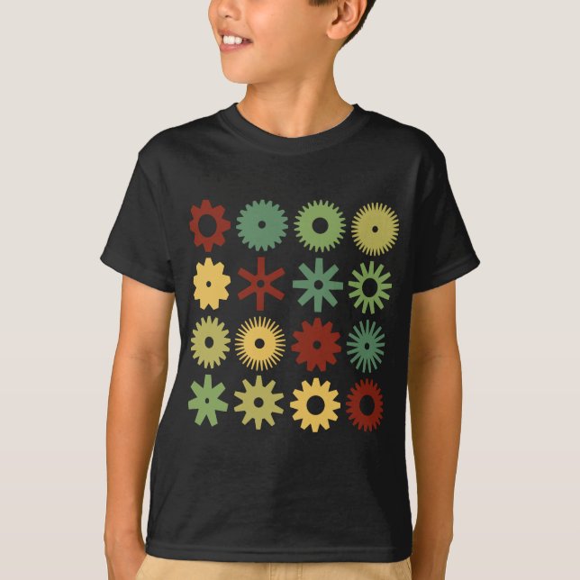 T-shirt Cogs - Couleurs 03 (Devant)