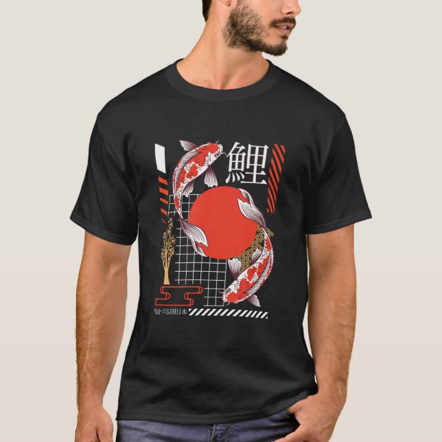 T-shirt Coi Strewear Japonais (Devant)