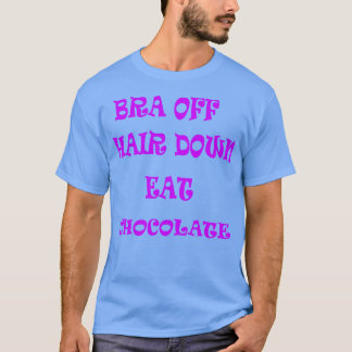 T-shirt Coiffer manger du chocolat