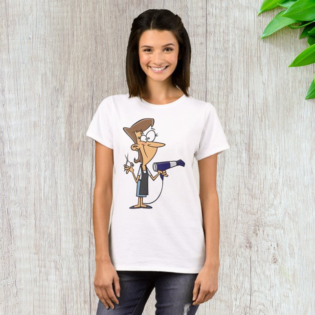 T-shirt Coiffeur Avec Ciseaux (Créateur téléchargé)