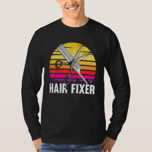 T-shirt Coiffeur Barbier Boutique Retro Vintage coiffure S