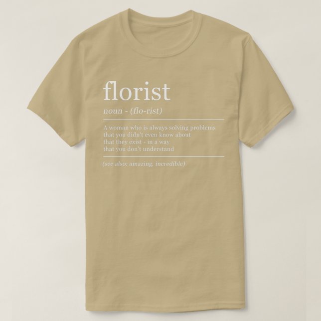 T-shirt Coiffeur Funny Définition Humour Coiffeur (Design devant)
