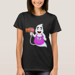 T-shirt Coiffeur Ghost Halloween