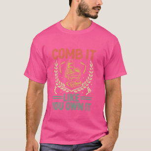 T-shirt Coiffeur haïrapiste Rétro Coiffeur Coiffeur Styli