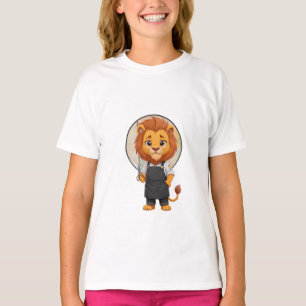 T-shirt Coiffeur Lion Enfant Styliste