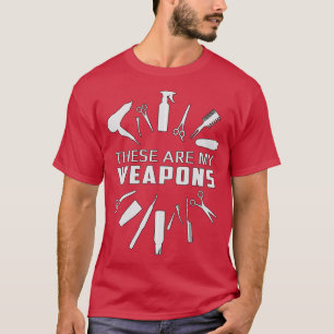 T-shirt Coiffeur Liste de cheveux ciseaux coupe-cheveux Id