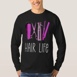 T-shirt Coiffeur Salon de coiffure Boutique ciseaux Shears