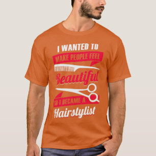 T-shirt Coiffeur Salon de coiffure Coiffeur Cadeau