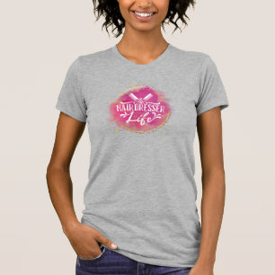 T-shirt Coiffeur Vie Beauté Coiffeur Salon