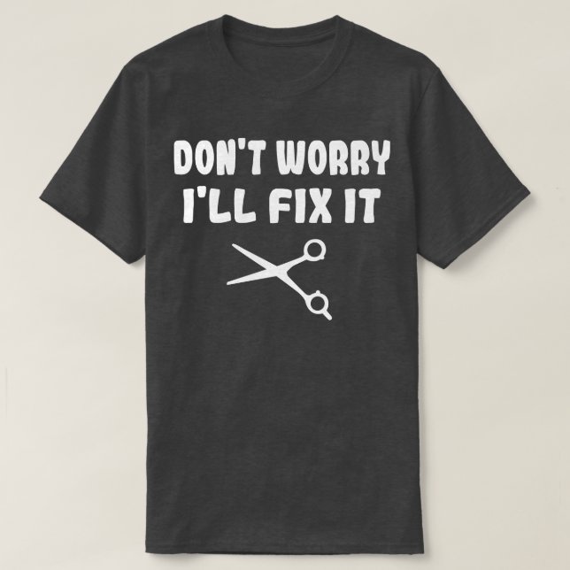 T-shirt Coiffeuse (Design devant)