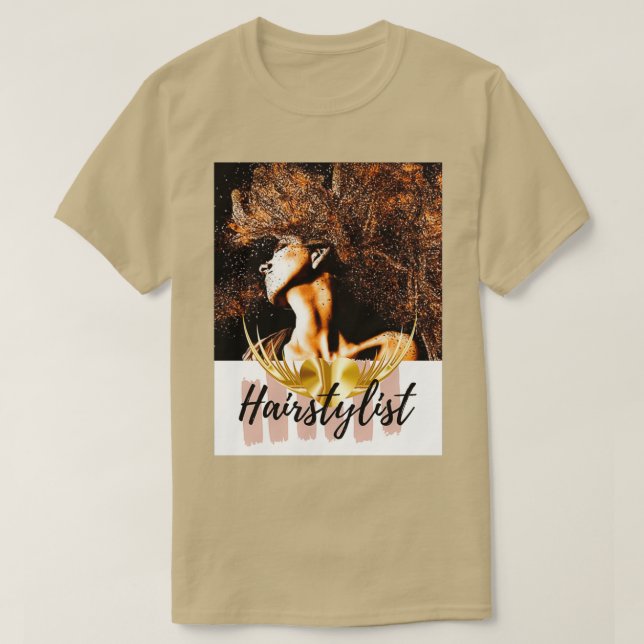 T-shirt Coiffeuse 1 (Design devant)